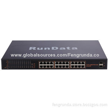 Full Gigabit 24-port Fast Power over Ethernet Switch
